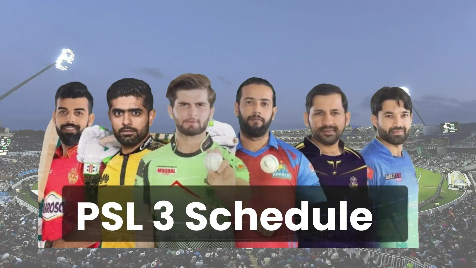 PSL 3 Schedule