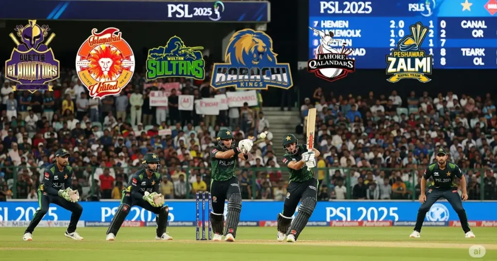 PSL 2025 Squads All Teams & Players List
